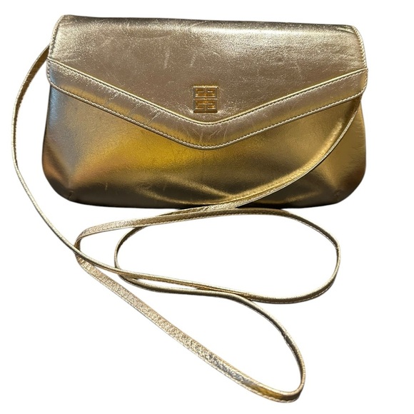 Givenchy gold crossbody bag